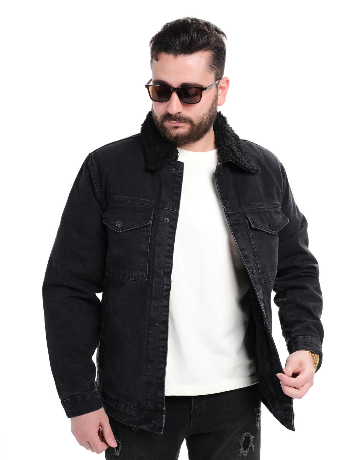 Kurtka Męska Jeansowa 0214