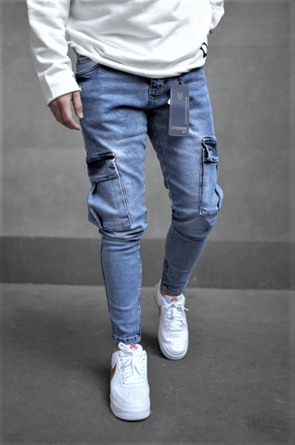 Spodnie jeansowe meskie 7767 3 | Odzież i moda męska