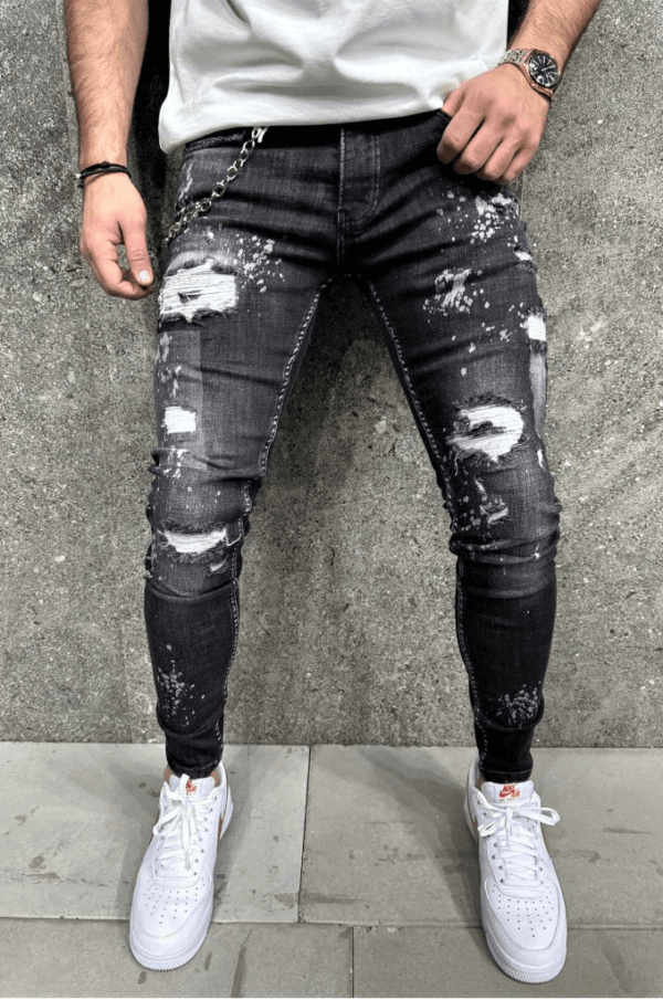 Spodnie jeansowe meskie 79381 | Odzież i moda męska