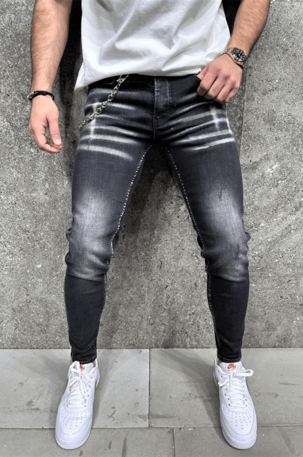 Spodnie jeansowe meskie 7963 | Odzież i moda męska