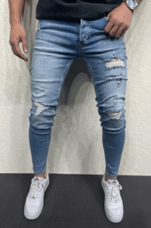 Spodnie jeansowe meskie 89322 | Odzież i moda męska