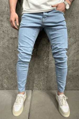 Spodnie jeansowe meskie 90021 | Odzież i moda męska