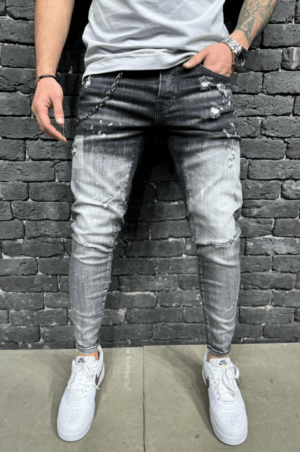 Spodnie jeansowe meskie 90931 | Odzież i moda męska