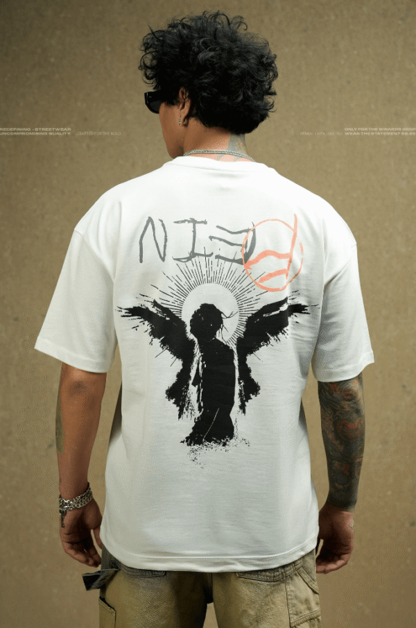 T-Shirt Męski Biały 6483