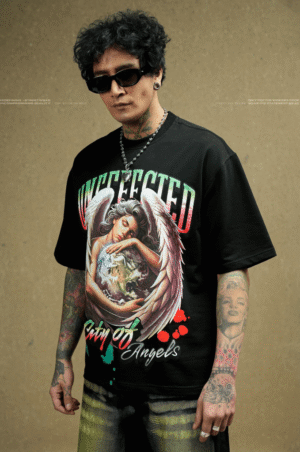 T-Shirt Męski Czarny HG-204